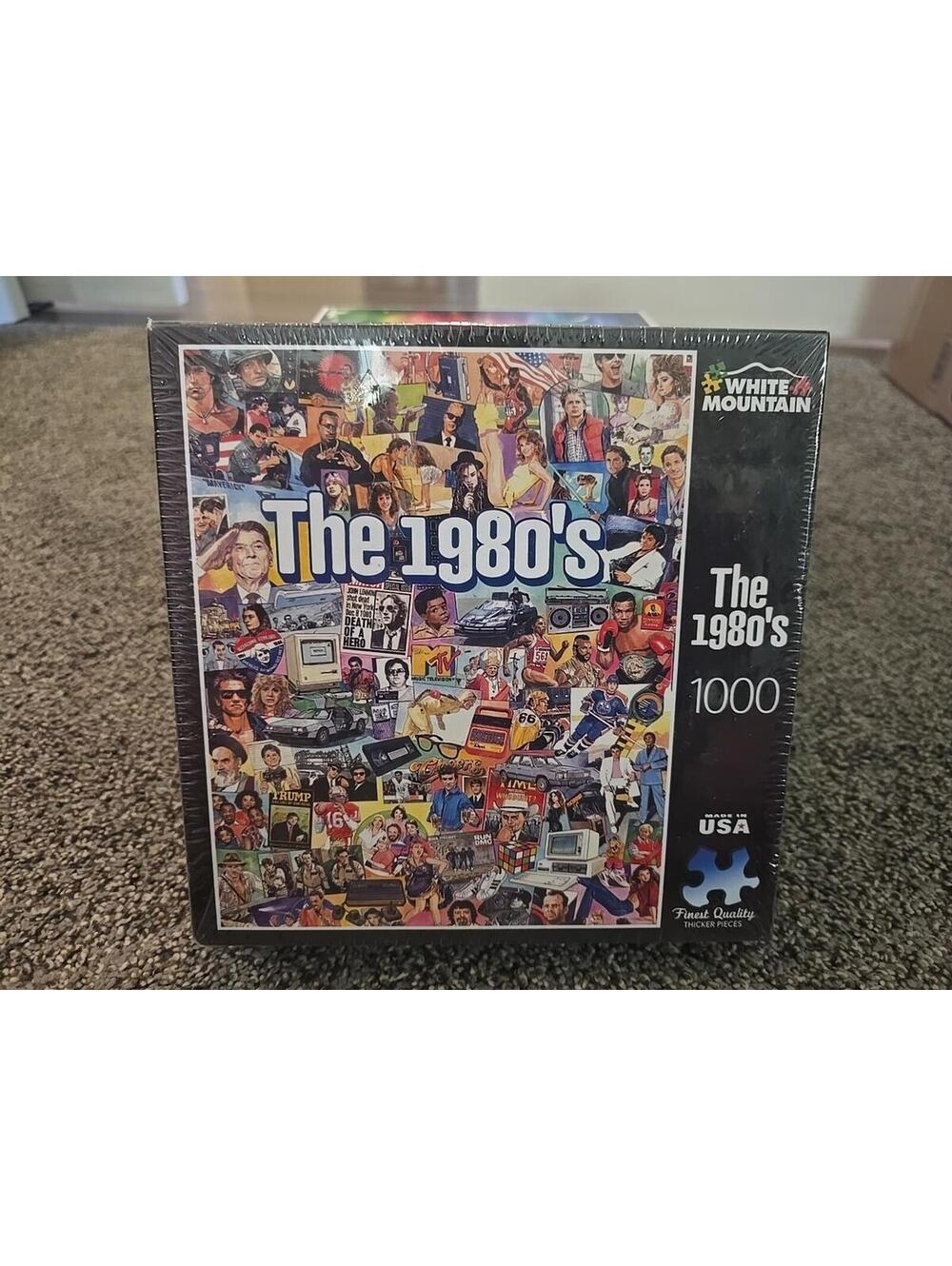 White Mountain 1980s Puzzle 1000 Pc James Mellett 2021